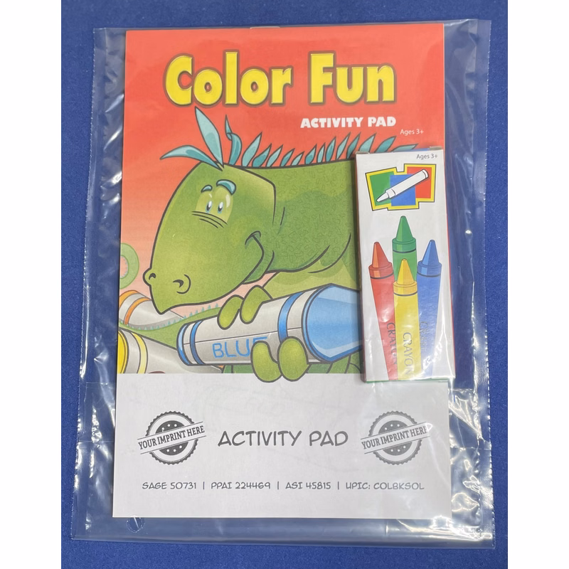 ACTIVITY PAD SET - Color Fun Activity Pad Fun Pack