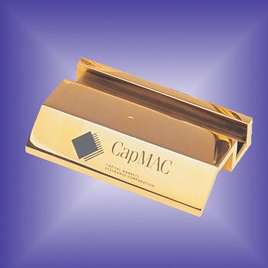 GOLD PLATED NAME CARD HOLDER