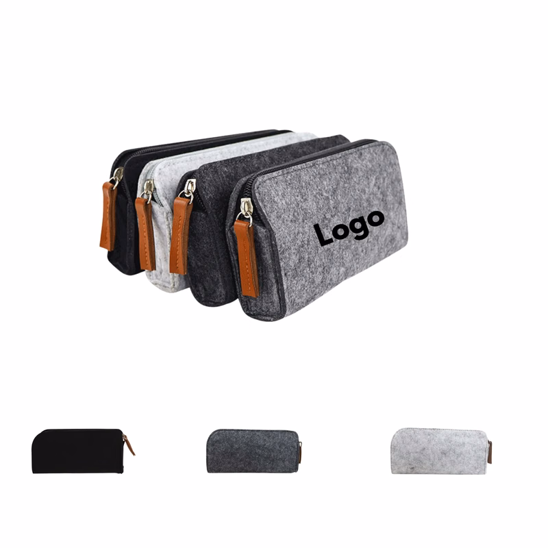 Zipper Felt Pen Case