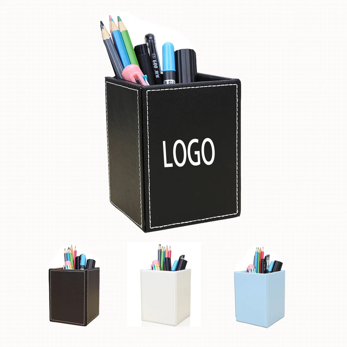 Leather Desktop Caddy 1