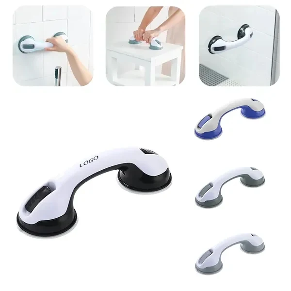 Bathroom Suction Cup Handlebar with No Drill Safety Rail 1