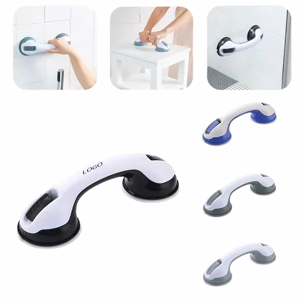 Bathroom Suction Cup Handlebar with No Drill Safety Rail