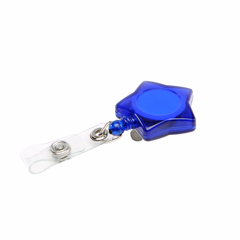 Retractable Star Shape Badge Reel