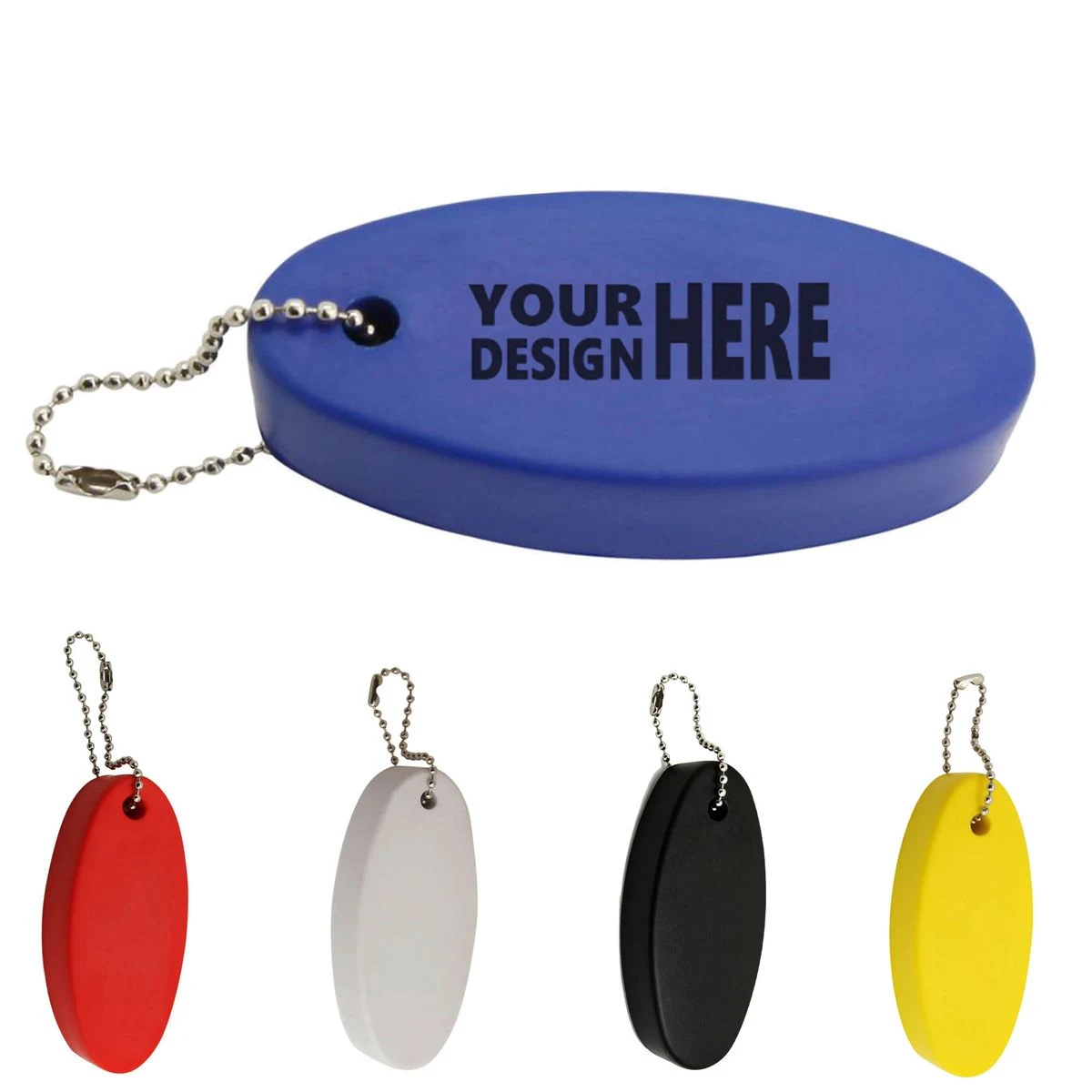 Foam Floating Stress Ball Keychain 1