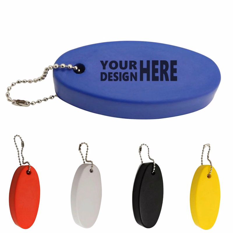 Foam Floating Stress Ball Keychain