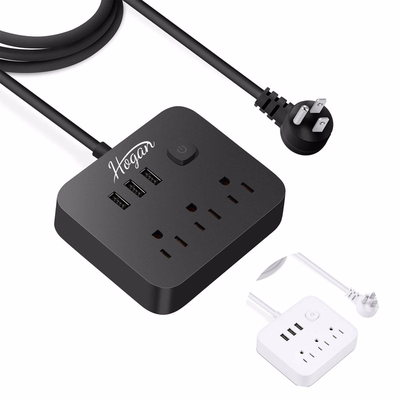 3AC Outlets Power Strip Electrical Socket