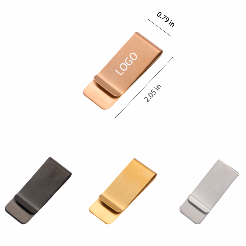 Suit Metal Cash Clip With Cuff Links