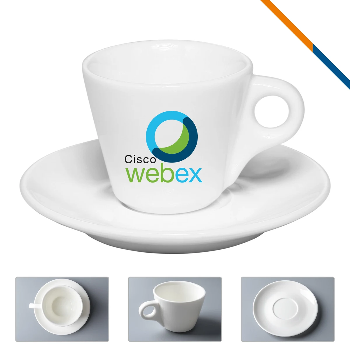 Kyla Ceramic Mug Set - 2.75 OZ. 1