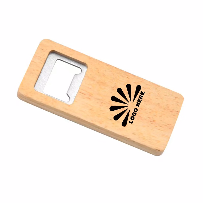 Simple Flat Bottle Opener With Customizable Logo