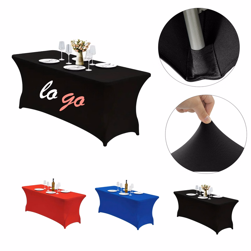 6FT Outdoor And Indoor Elastic Table Cover
