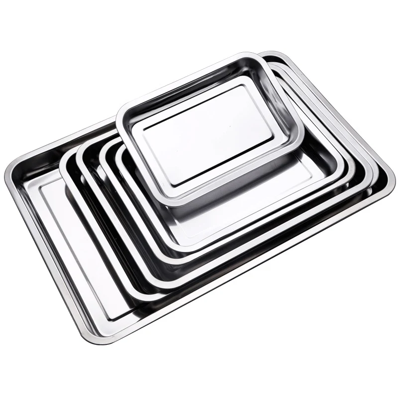 Stainless Steel Food Tray 1