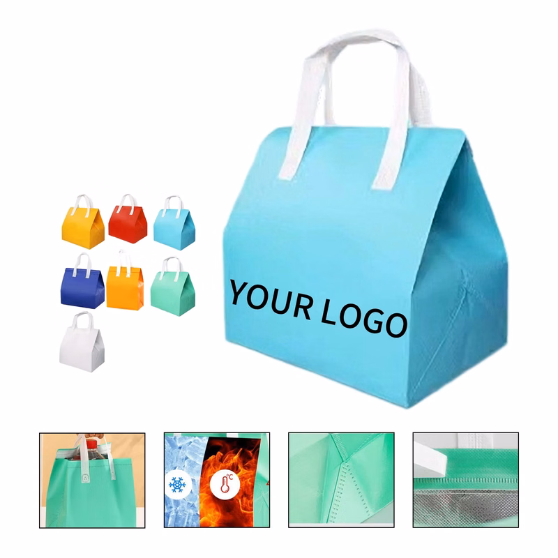 Custom Logo Insulated Takeout Tote