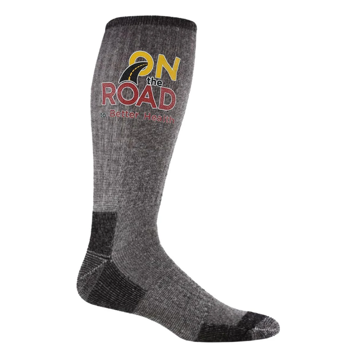 Merino Wool Blend Boot Socks with Oversized DTF 1
