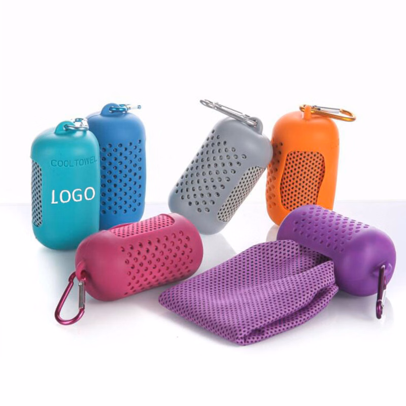 Ice Towel with Silicone Shell