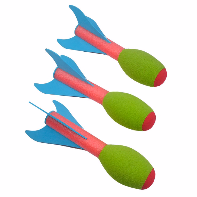 Foam Toy Rocket Finger Launcher