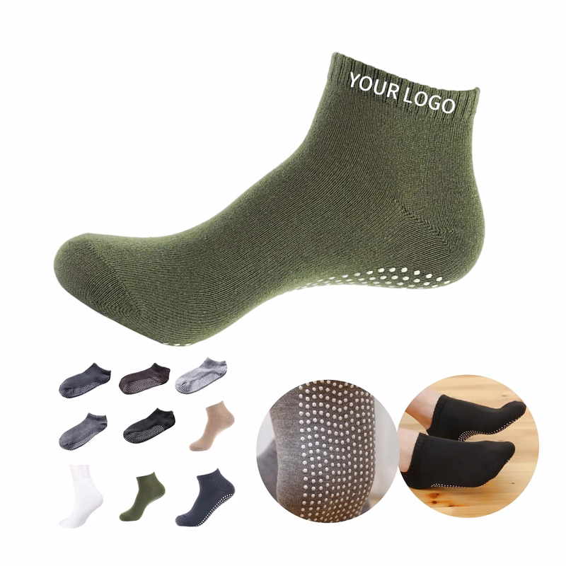Men's Yoga Socks with Non-Slip Grip
