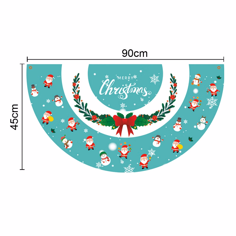 90x45CM Christmas Fan Flag