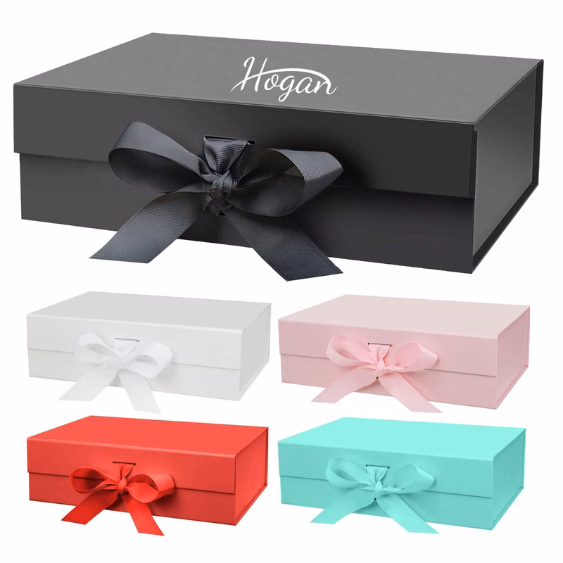 Composite Gift Boxes W/ Ribbons