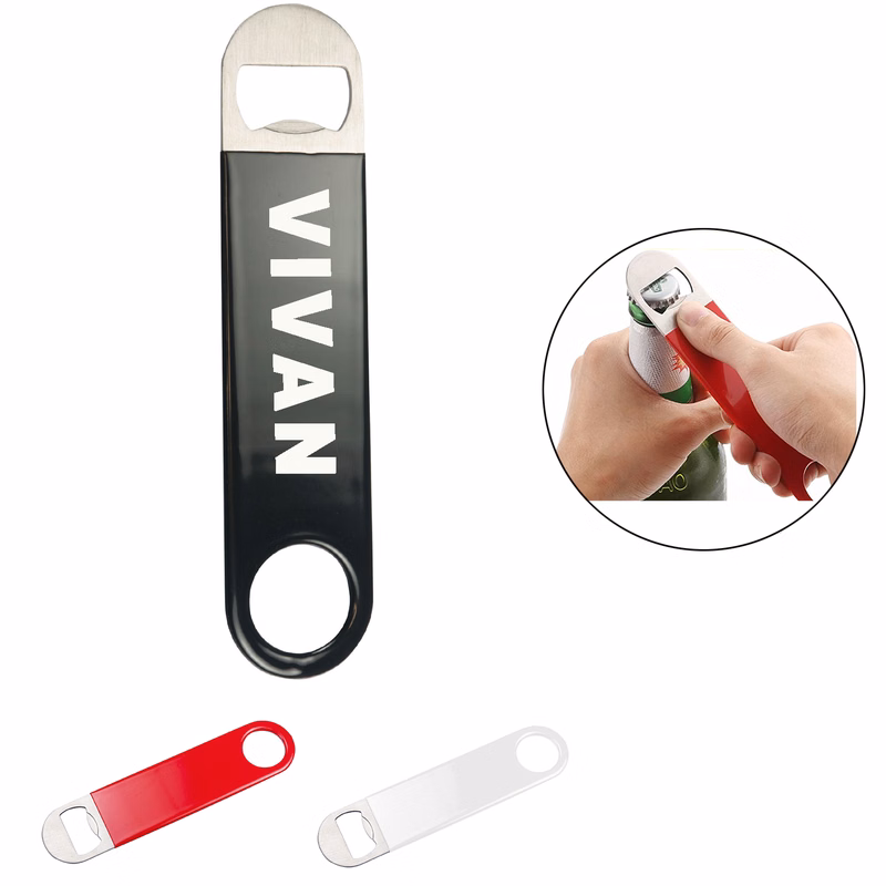 Stainless Steel Beer Bottle Opener for Home Bar