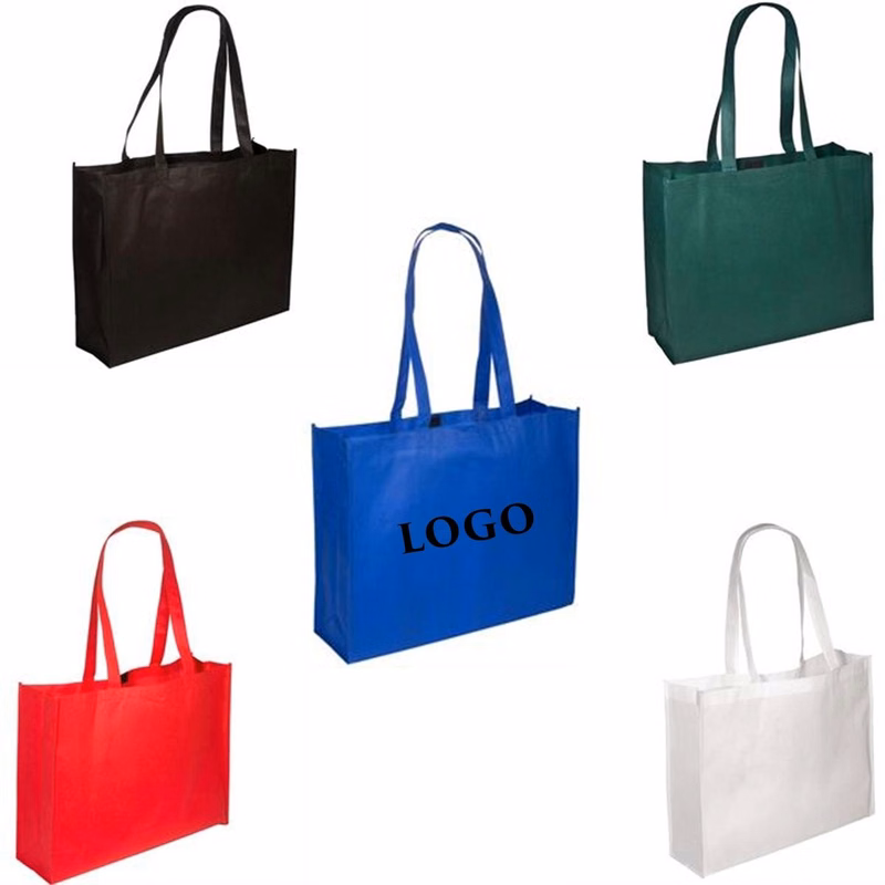 White Non-woven Tote Bag