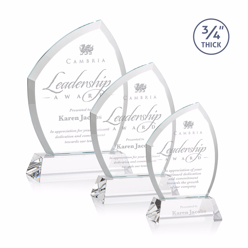 Daltry Award on Newhaven Base - Clear