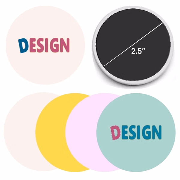 Round Ceramics Magnet MOQ 50pcs