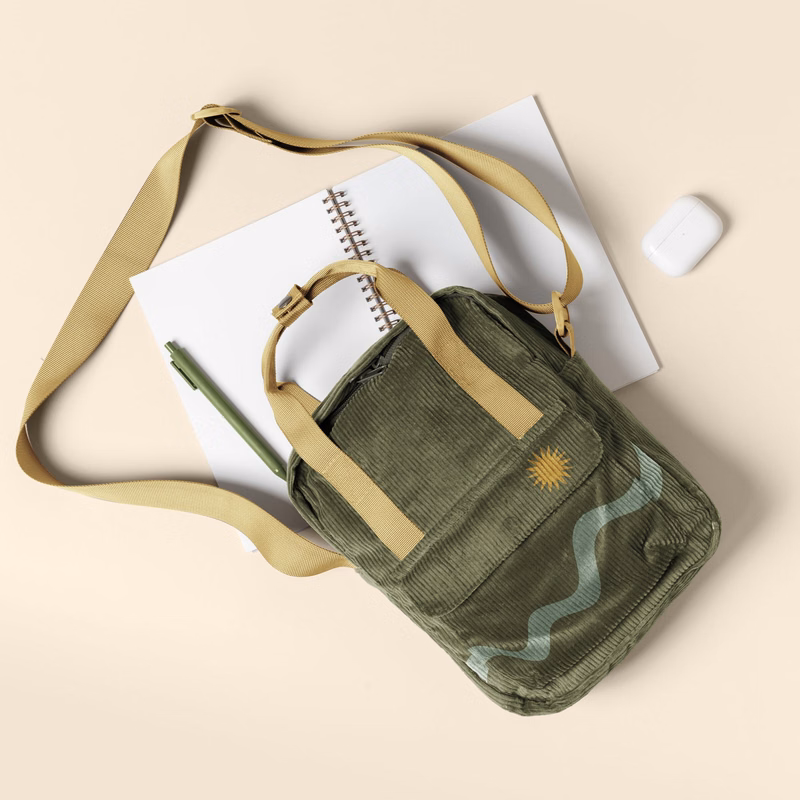 MINI BACKPACK CROSSBODY - CORDUROY