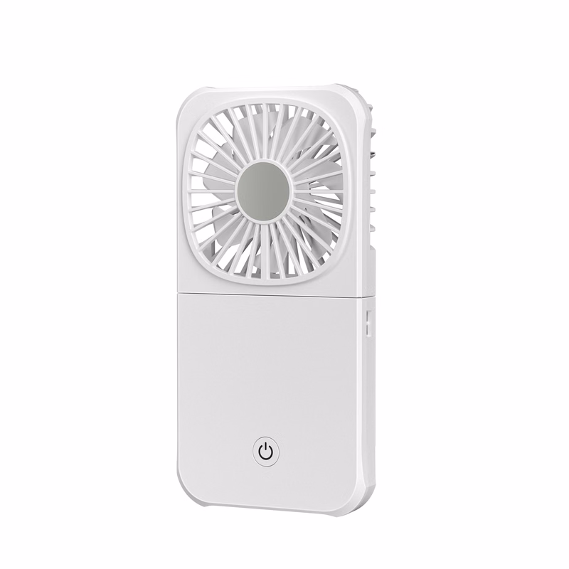 Handheld/Table Thin Foldable USB Neck Fan/Power Bank