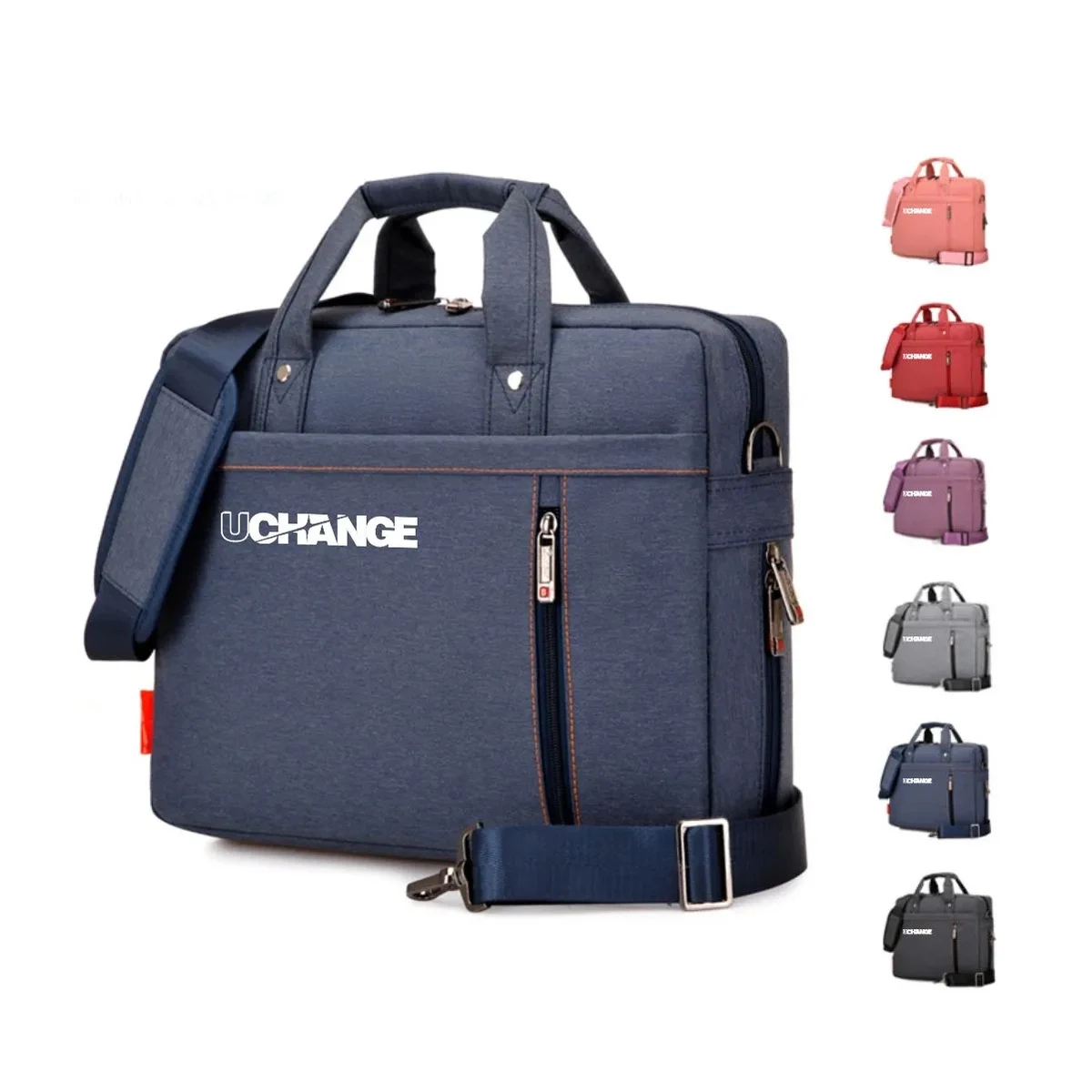 Business Laptop Bag With Shoulder Strap Trolley Strap Shockproof Durable 15.6" Laptop Bag 1