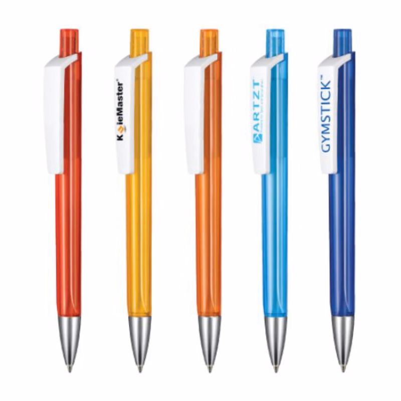 Tri-Star Transparent Solid Pen
