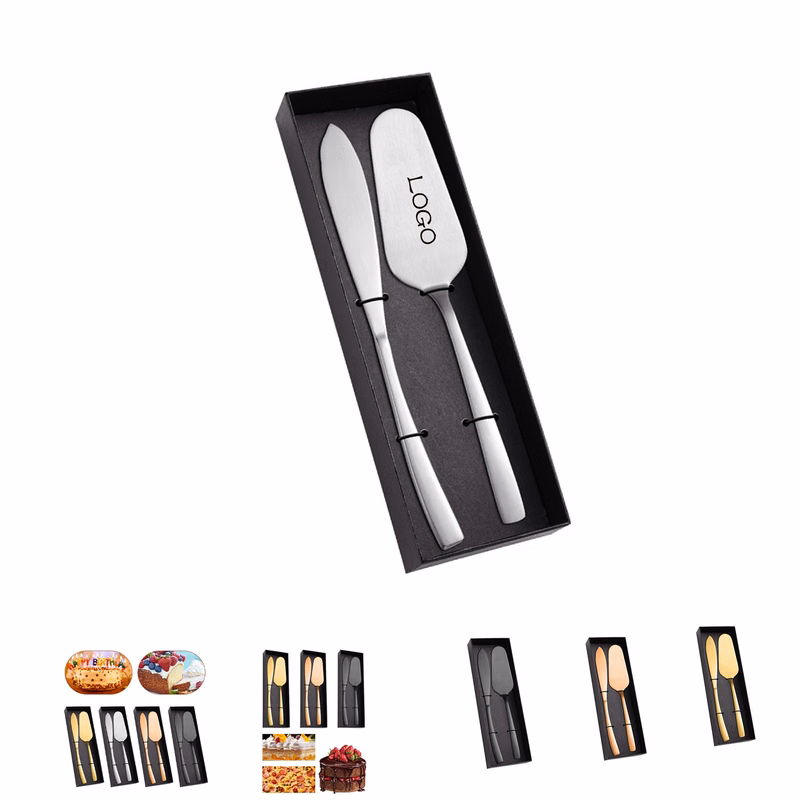 Stainless Steel Cake Knife And Spatula Baking Set