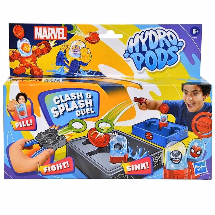 Hasbro Hydro Pods Marvel Clash and Splash Duel