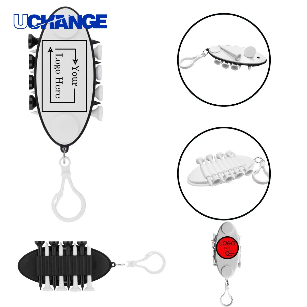 Plastic Golf Tee Holder Accessory 1