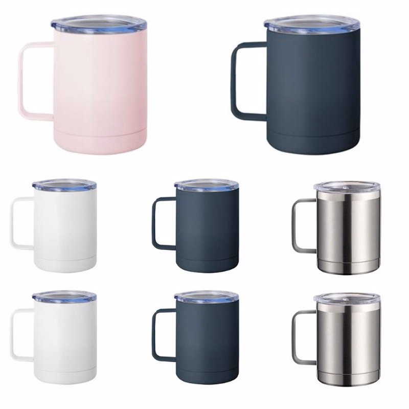 Stainless Steel Coffee Mug with Handle Double Wall thermos