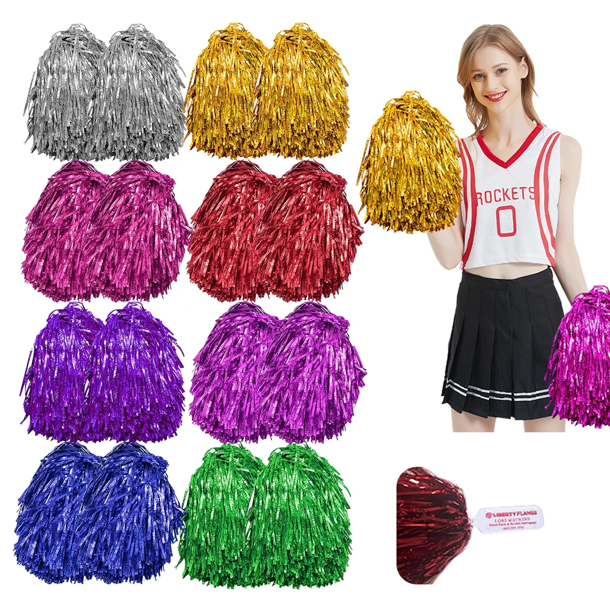 Cheerleading Pom-Poms 1
