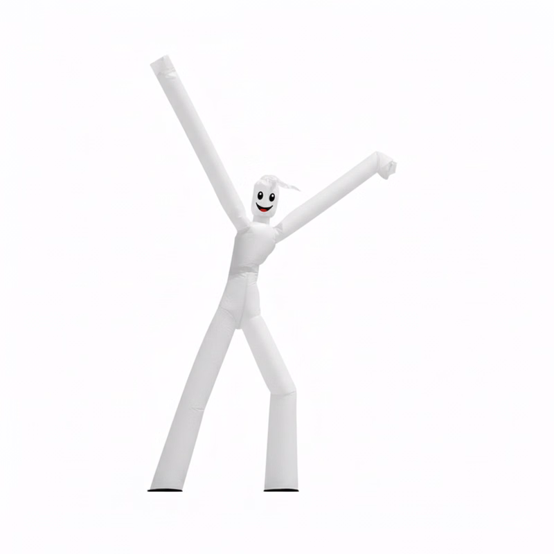 25'H Wacky Man™ Double-Leg Inflatable, White
