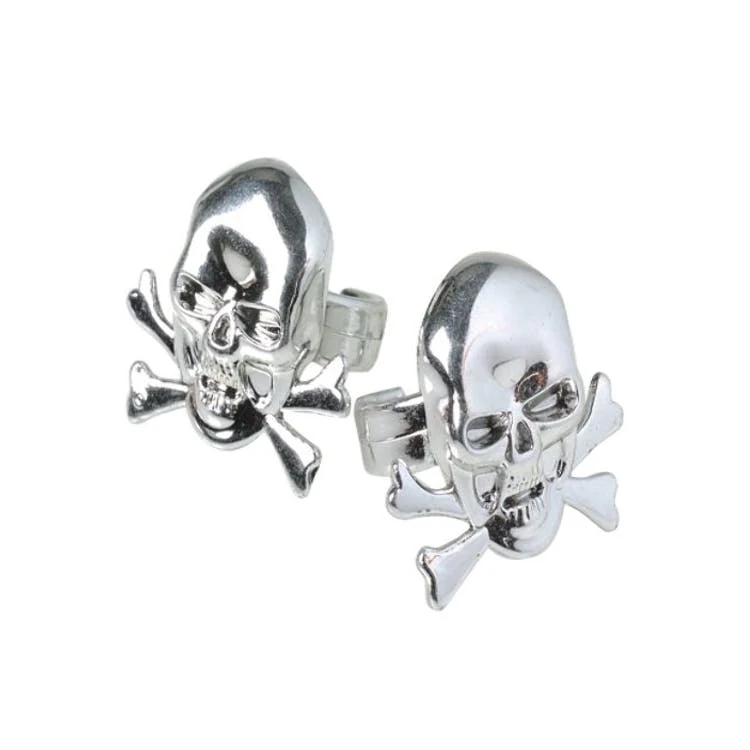 Metallic Skull Rings - Silver 1