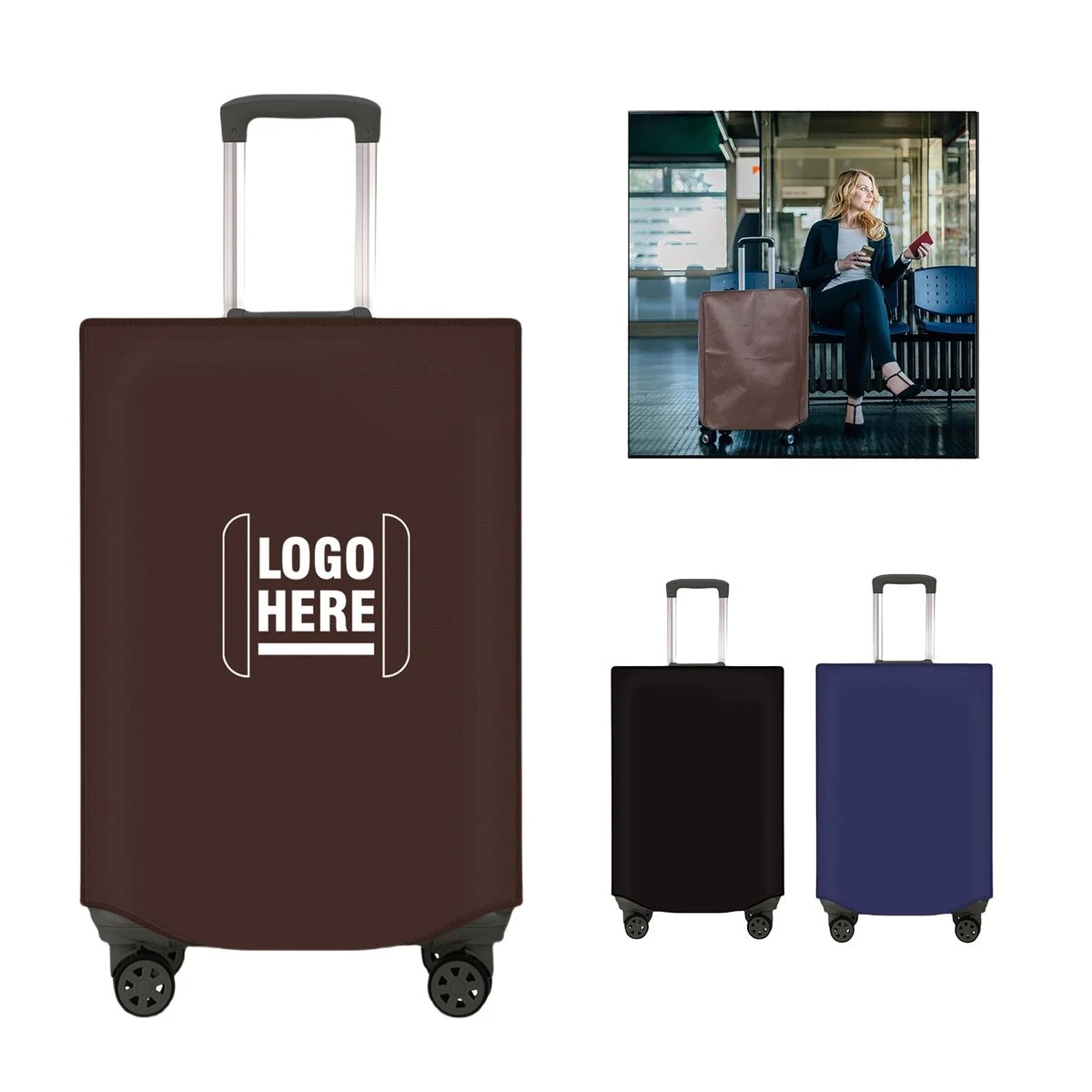 30 Inch Non-woven Travel Suitcase Luggage Cover Protector 1