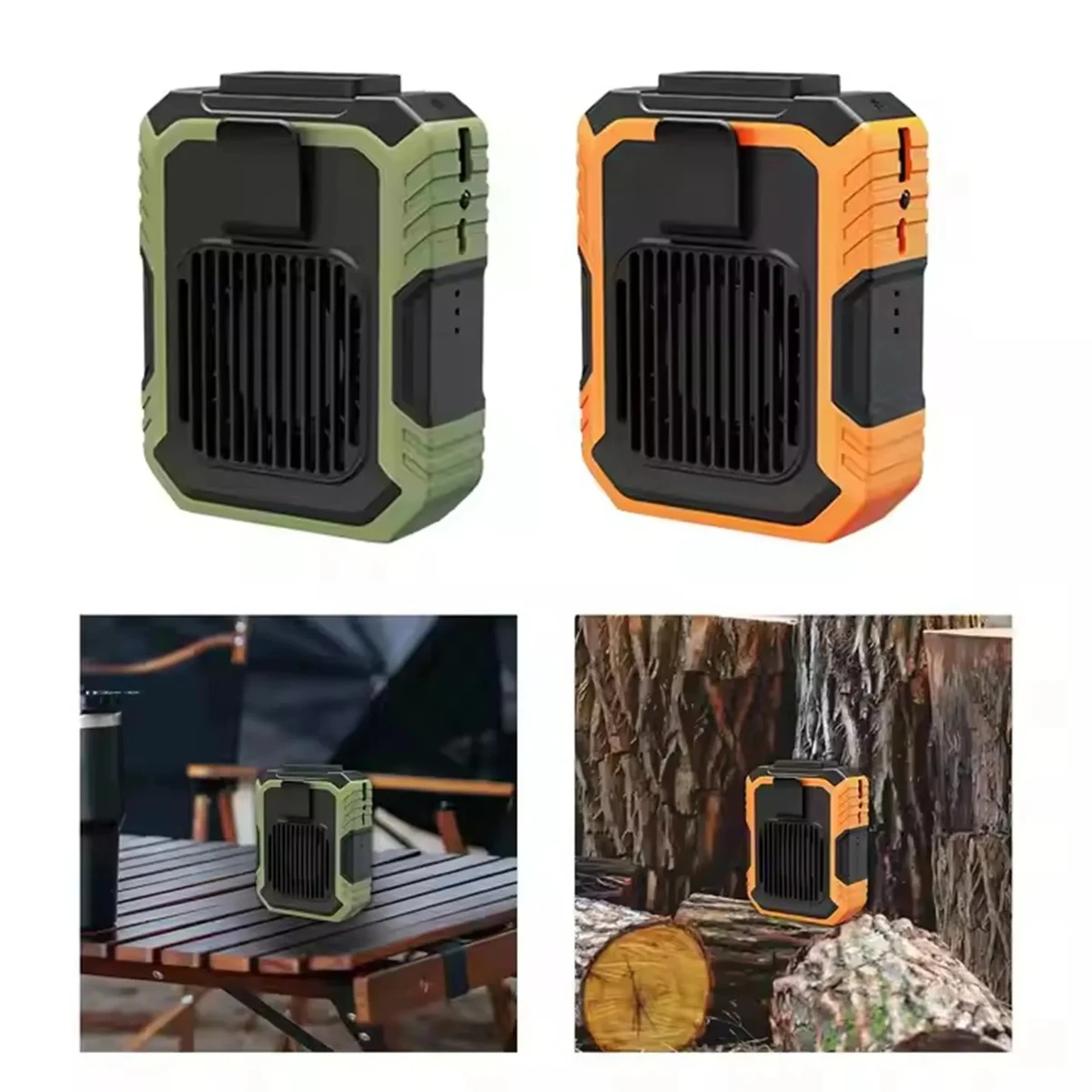 4000 mAh Rechargeable Waist Clip Fan 1