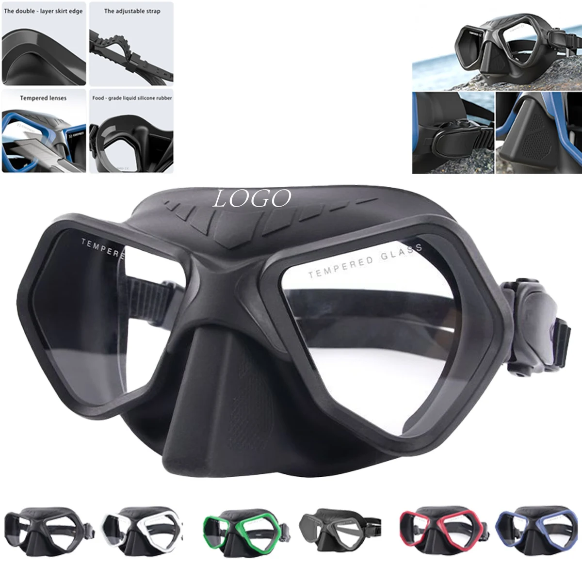 Free Diving Mask 1