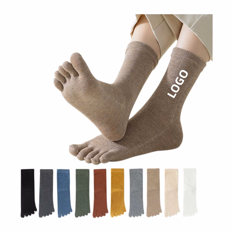 Cotton Moisture-Wicking Toe Liner Socks