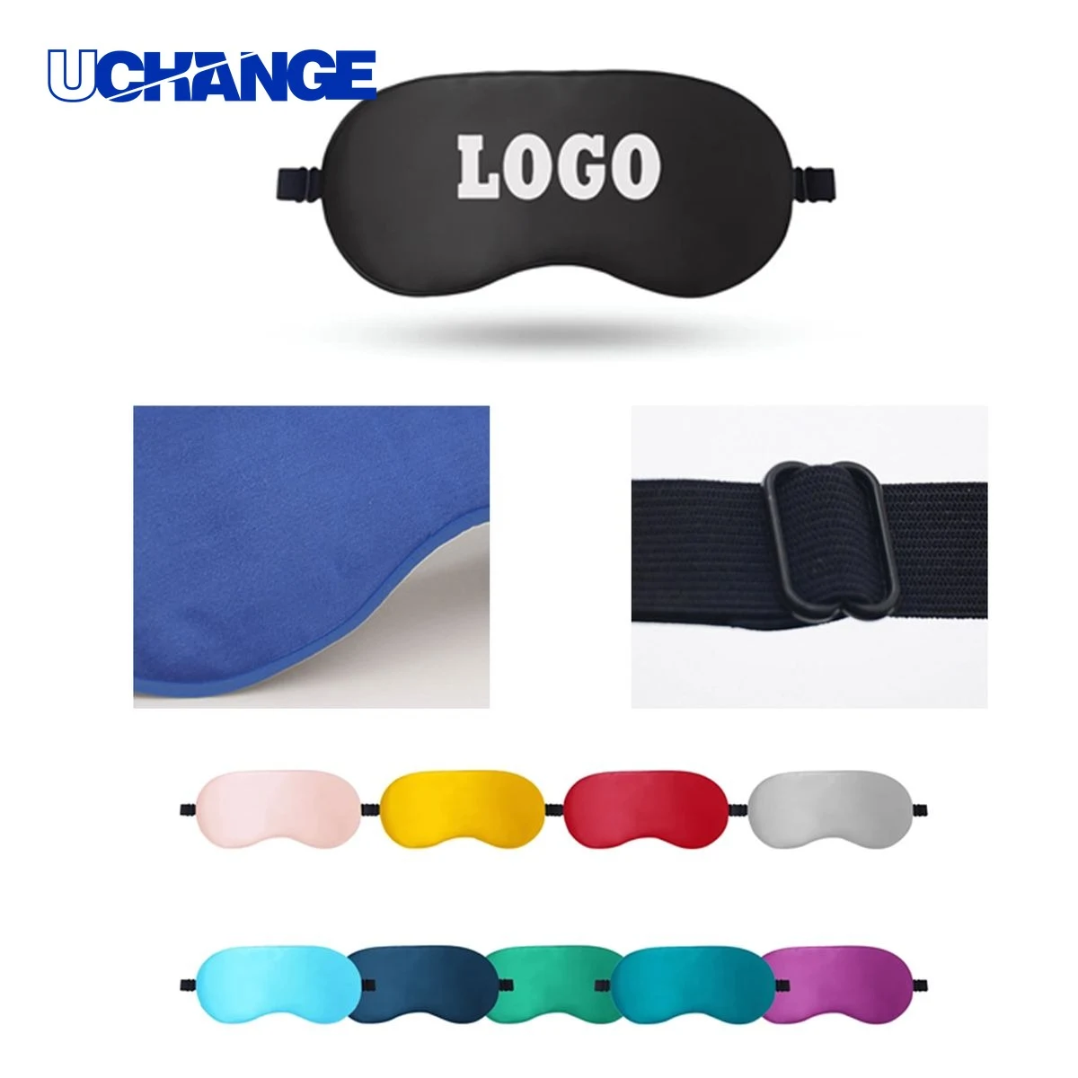 Soft Elastic Strap Sleeping Eye Mask Cover 1