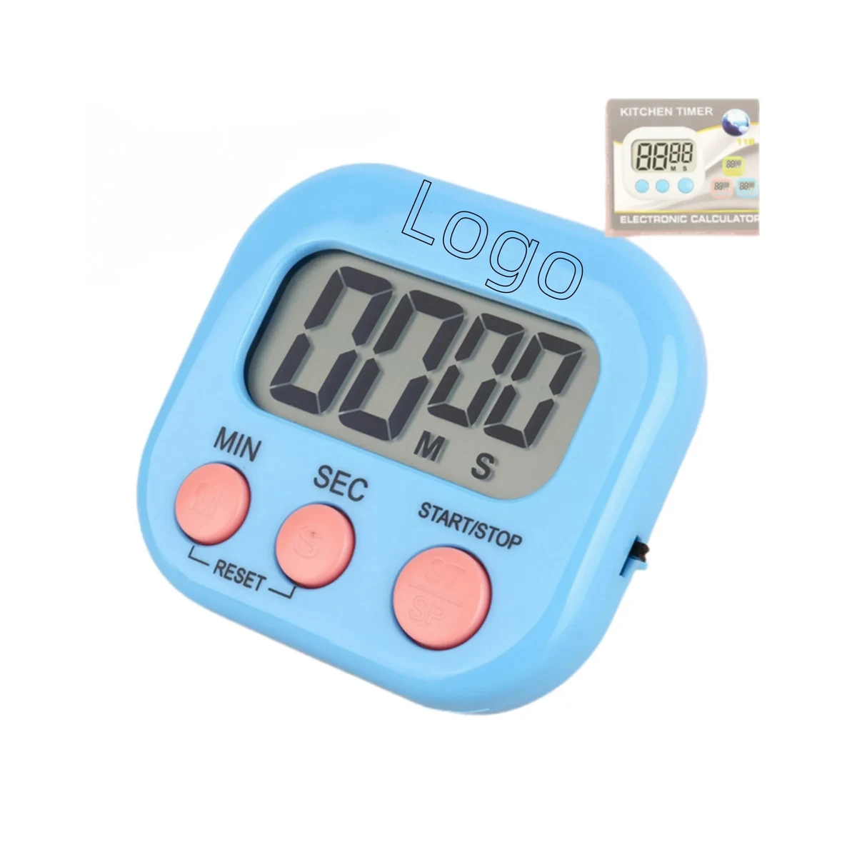Count Down Timer With Stand & Magnet Back 1