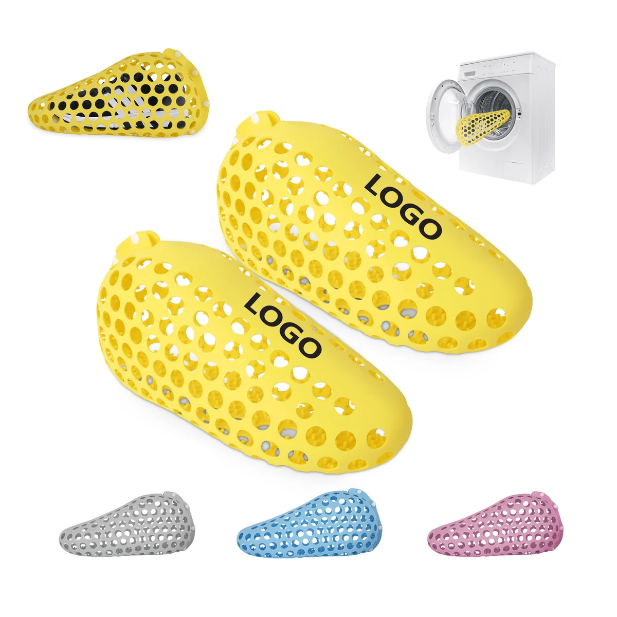 Silicone Laundry Shoe Bag (2pcs) 1
