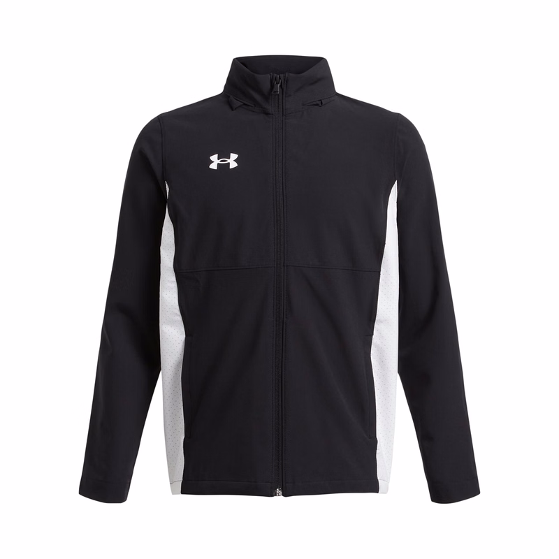 UA Rival Stretch Woven Boys' Full-Zip