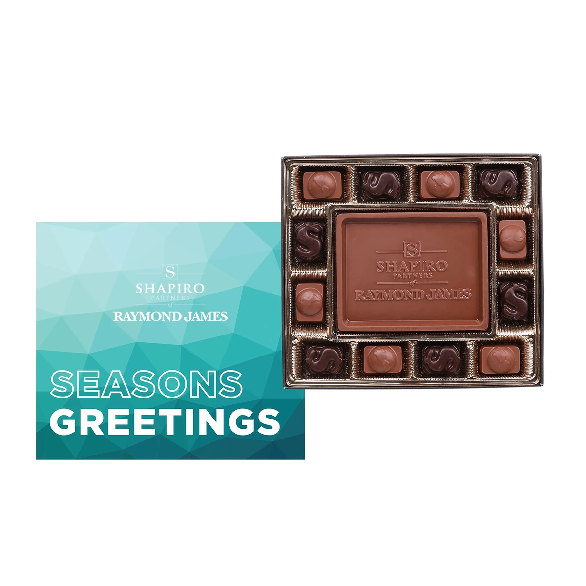 Small Custom Chocolate Delight Gift Box with Full Color Lid 1