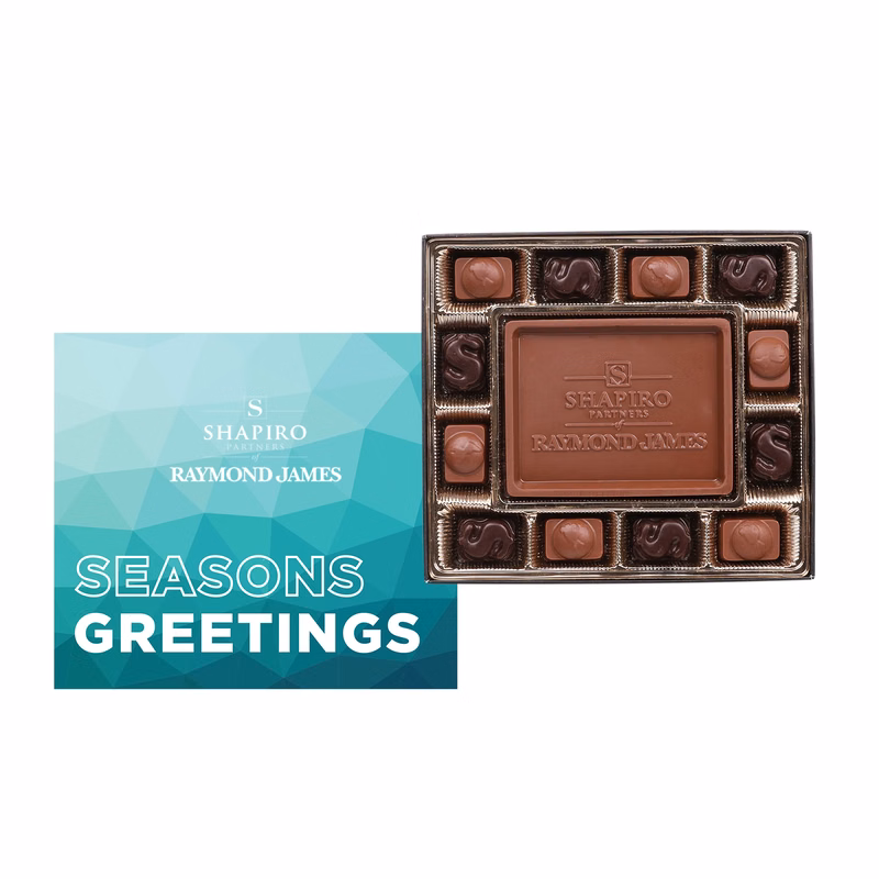 Small Custom Chocolate Delight Gift Box with Full Color Lid