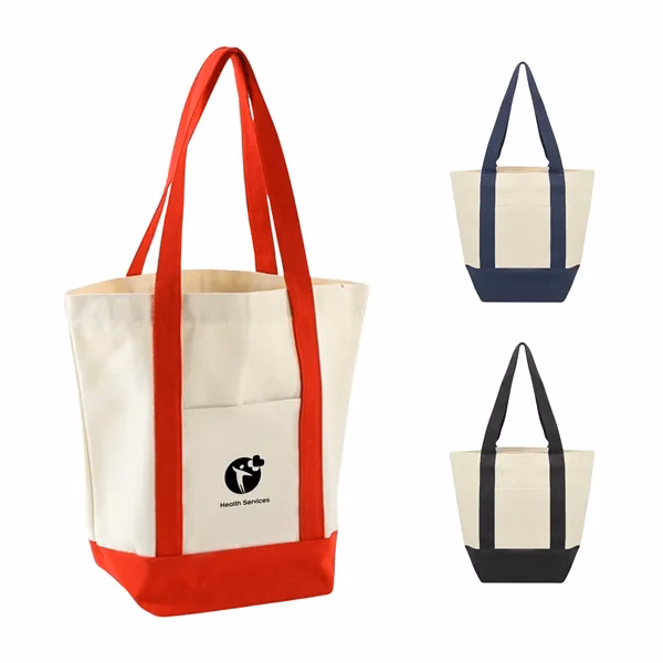 12oz Small Recycled Cotton Canvas Tote