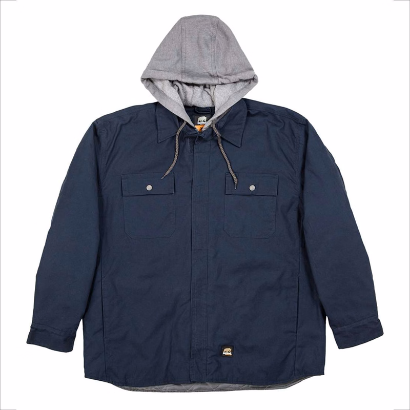 BERNE® Men's Throttle Hooded Shirt Jacket