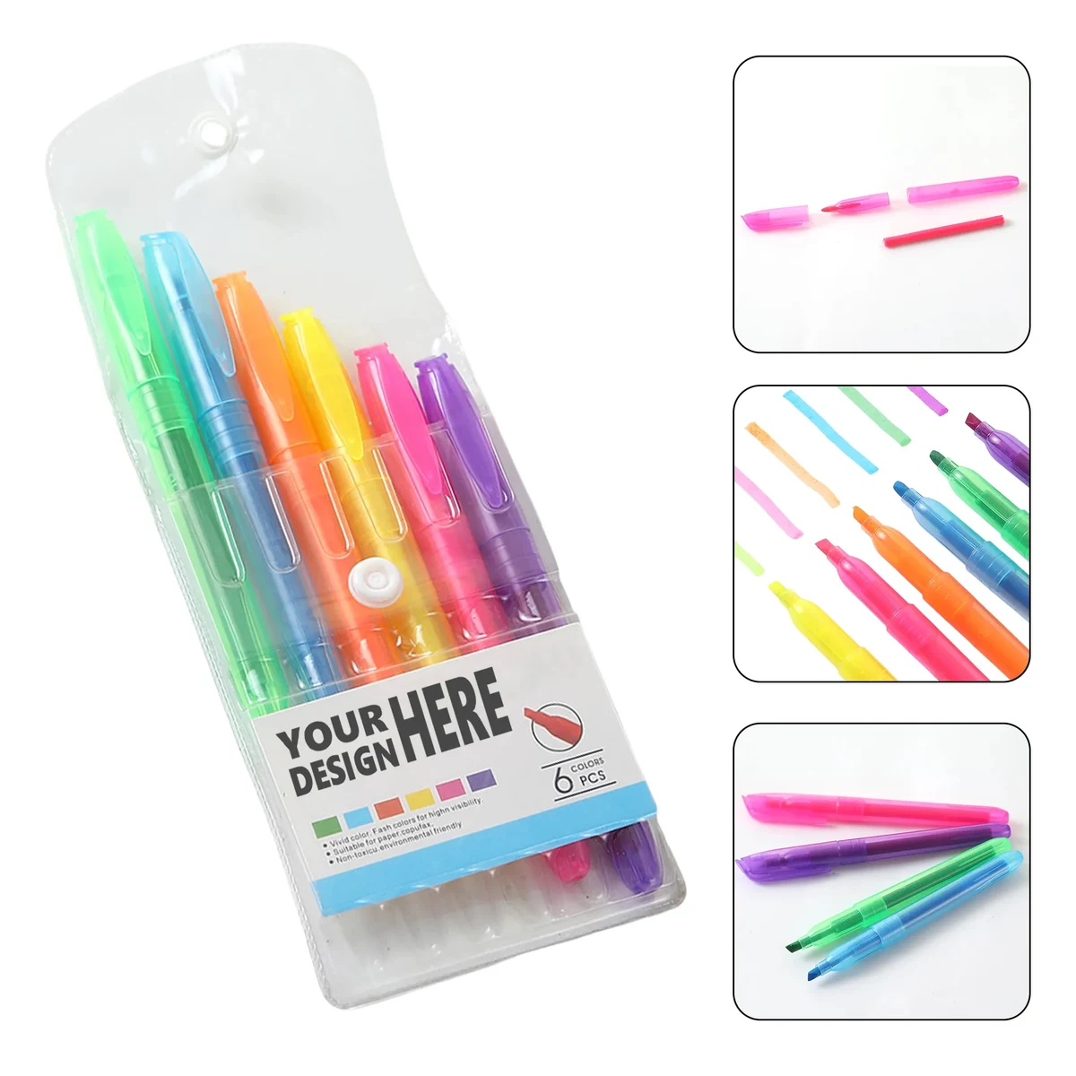 6 Pack Of Highlighters Free Shipping 1